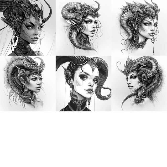 Female Head Sketch