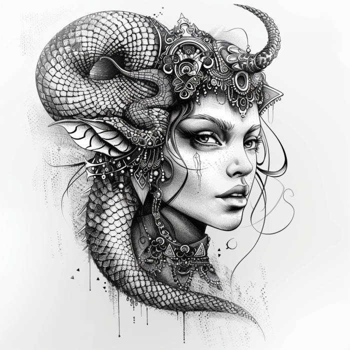 Female Head Sketch
