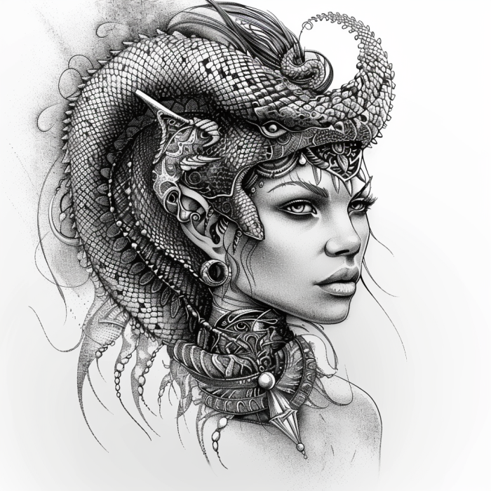 Female Head Sketch