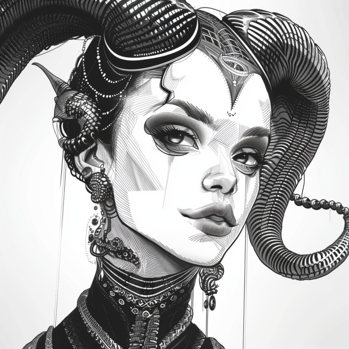 Female Head Sketch
